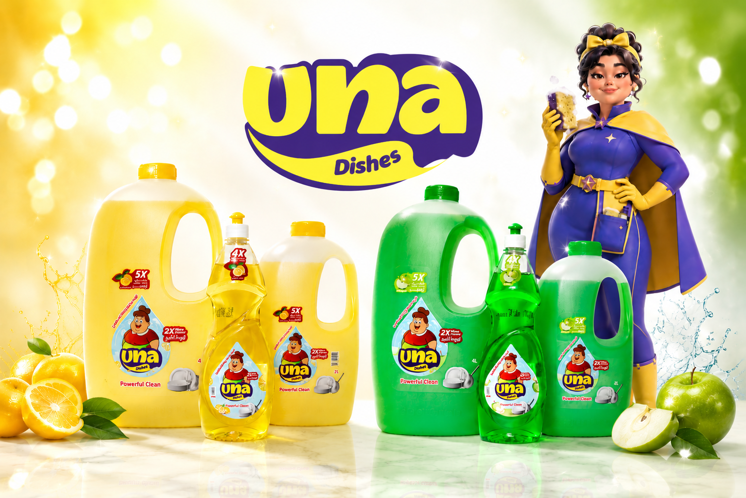 Una Dishwashing Liquid